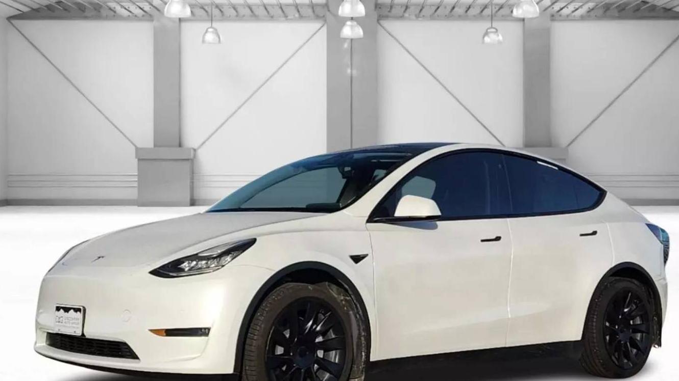 TESLA MODEL Y 2020 5YJYGDEE4LF008621 image